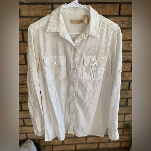 Kate hill white blouse‎ - Picture 1 of 6